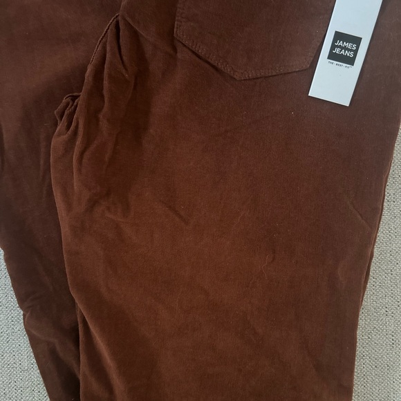 James Jeans corduroy hunter high rise jeans - Picture 3 of 5